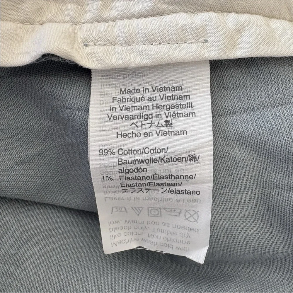 J Crew Mercantile Flex Blue Cotton Blend Chino 9” Shorts Mens Size 38 (89)‎